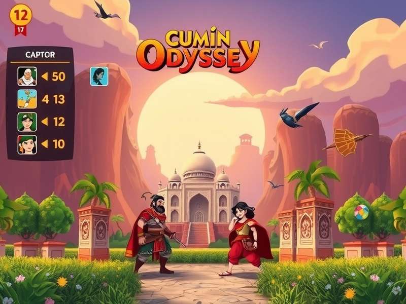 Cumin Odyssey Quest character customization screen